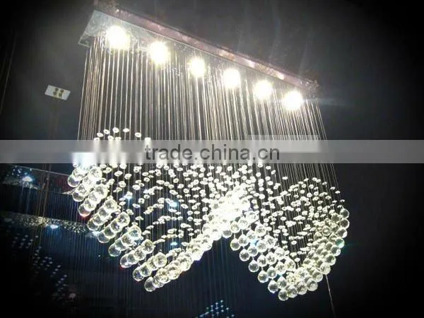crystal led decoration light for wedding in China