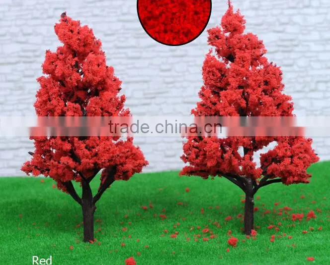 scale plastic model tree in building materials HO 3d models