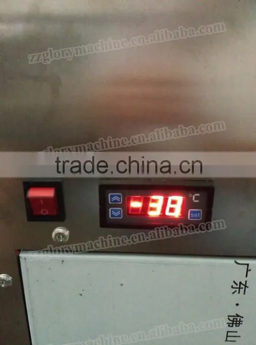 Professional single flat round ice pan stainless steel fried ice cream machine for commercial