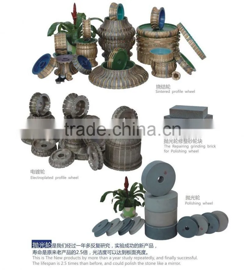 Stone edge grinding machine