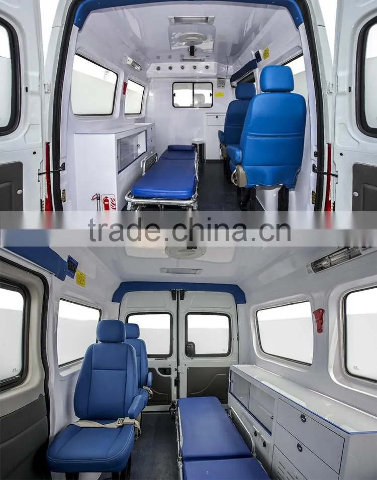 China Max Speed 150km/h New Ambulance Sale