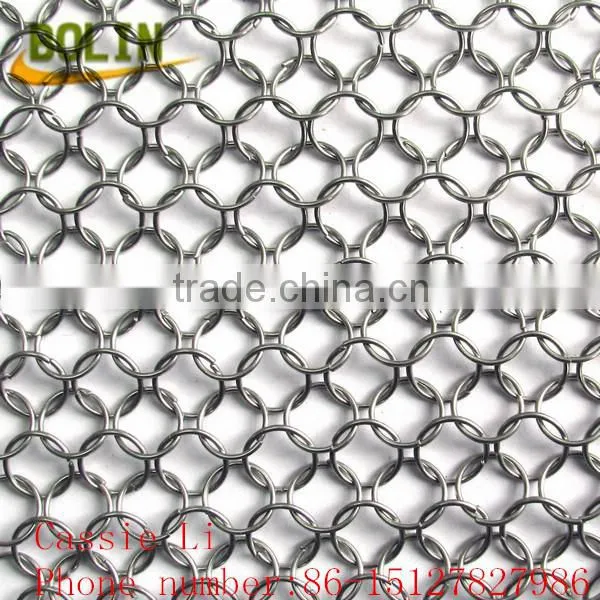 304 Stainless steel metal ring mesh