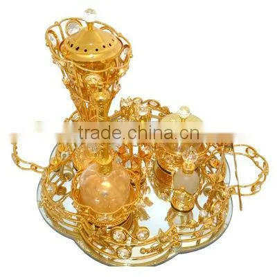 2016 simple crystal decoration iron craft sets T132