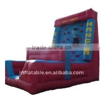 children inflatable rock climbing wall amusement