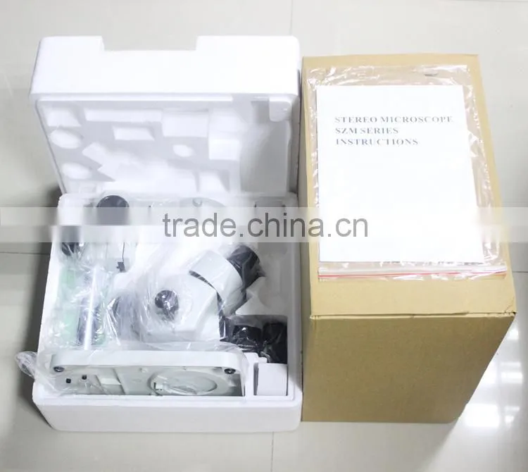 electron microscope magnification/Trinocular microscope usb microscope software/electric stereo microscope