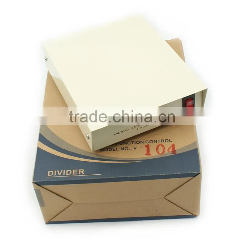 1input 4 output CCTV BNC Composite Video Distributor,BNC 1 In 4 Out