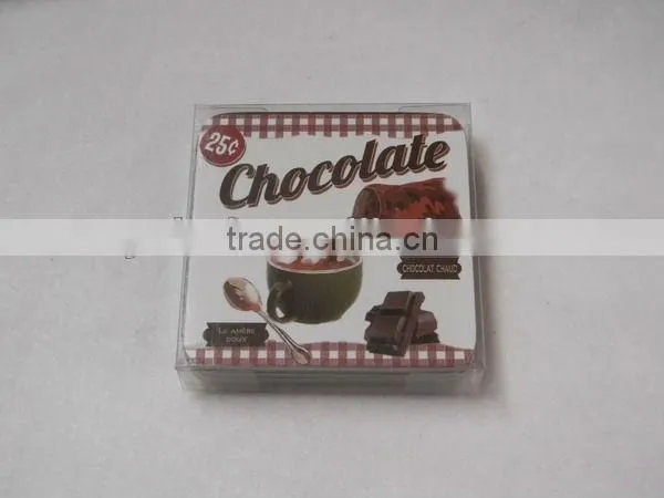 promotional square cork coaster