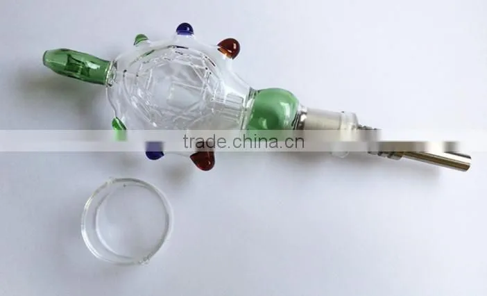 Honey Straw Concentrate Honey Dab Straw GR2 Titanium Tip Titanium Nail 14mm GR2 Nail