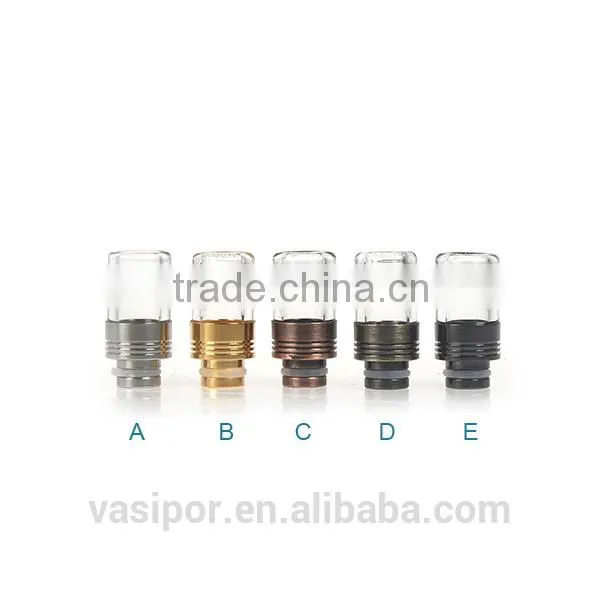 most popular rda atomzier drip tip glass rip tips vasipor tech alibaba on sale