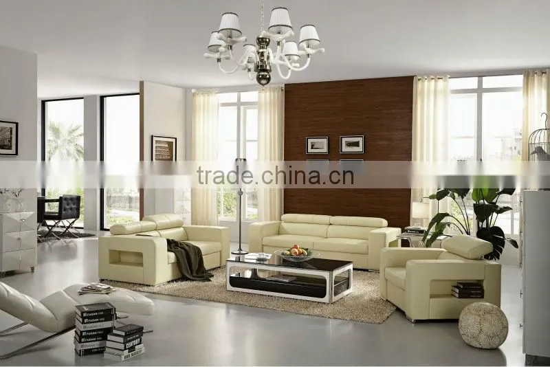 european classic style white modern leather sofa