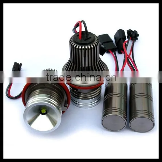 H8 80W per set car LED angel eyes halo rings marker bulb