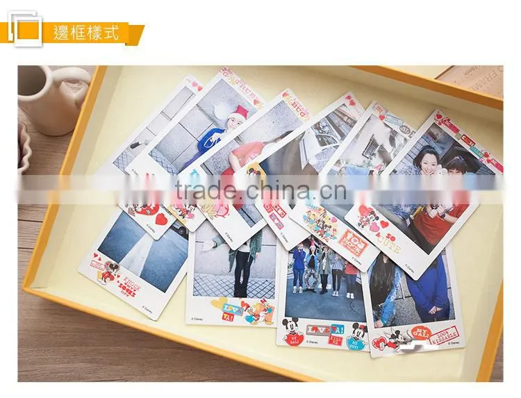 2015 Popular Fujifilm Instant Polaroid Instax Mini Film 10 Sheets Color Side Film