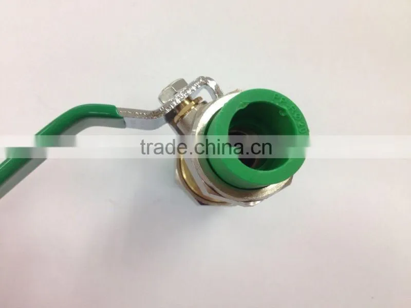 yuhuan manufacturer brass PPR BALL VALVE 3/4"