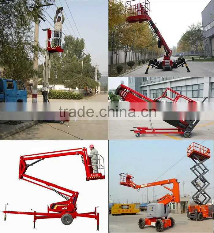 self-propelled electric scissor wheel lift