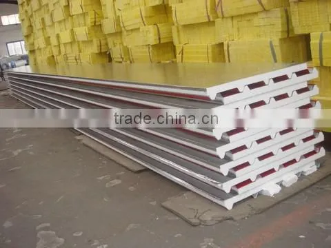 Galvanized Color metal EPS sandwich panel for roofing and wall and warehouse