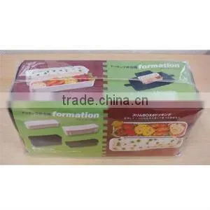 Arnest storage organization wholesale kids lunch bag bento box plastic food container set 75824