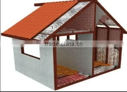 reflective aluminium multi foil bubble insulation material