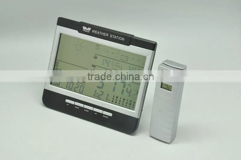 2013 NEW ARRIVAL promotional LCD REDIO CONTROLLED table clock RL142