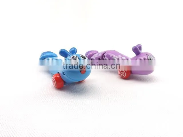 6-colors/Wind up colorful magic worm toy