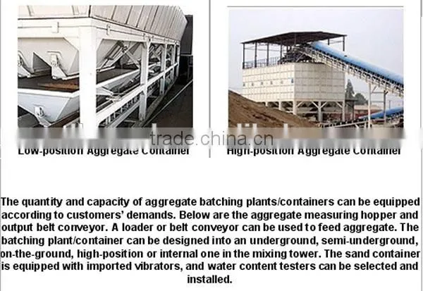 Mobile Concrete Batching Plant YHZS60 with Reasonable Price on Sale