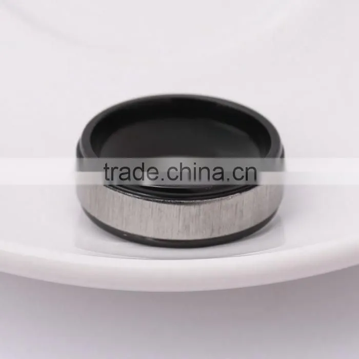 Wholesale Fashion Quality 316L Stainless Steel Fashion Couples Finger Ring