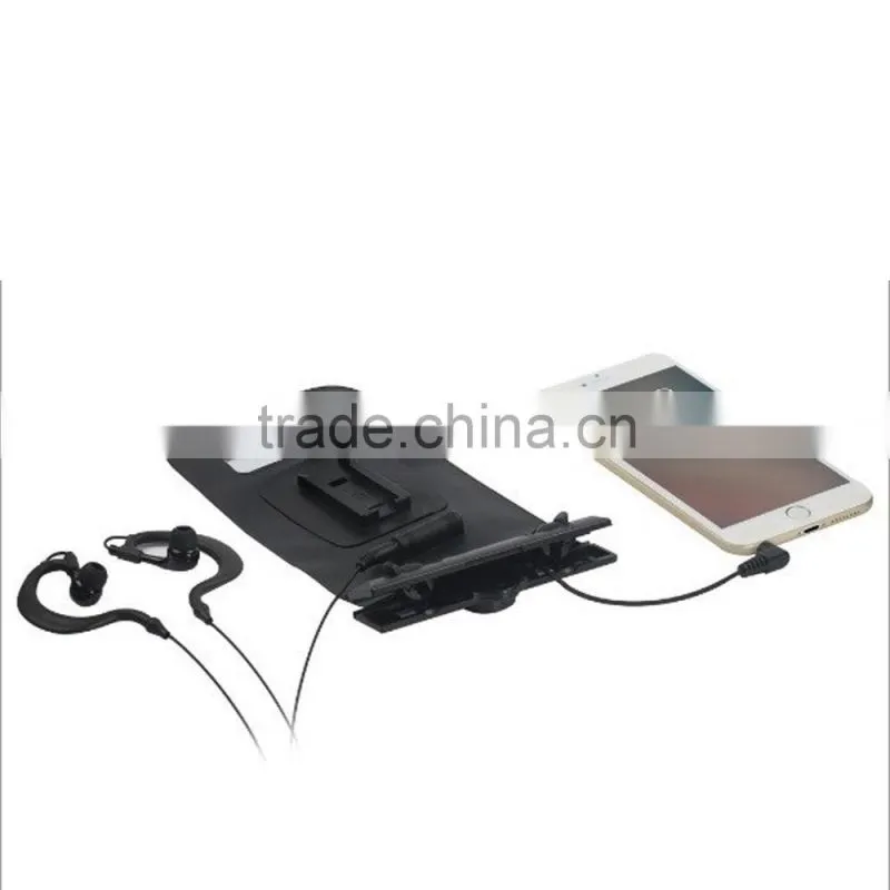 Universal Waterproof Case with Bike Mount & Earbuds port