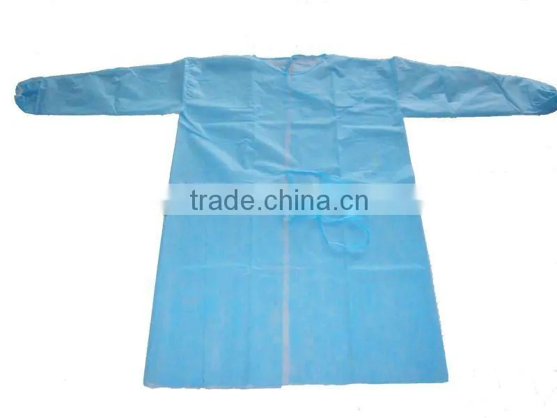 nonwoven isolation gown