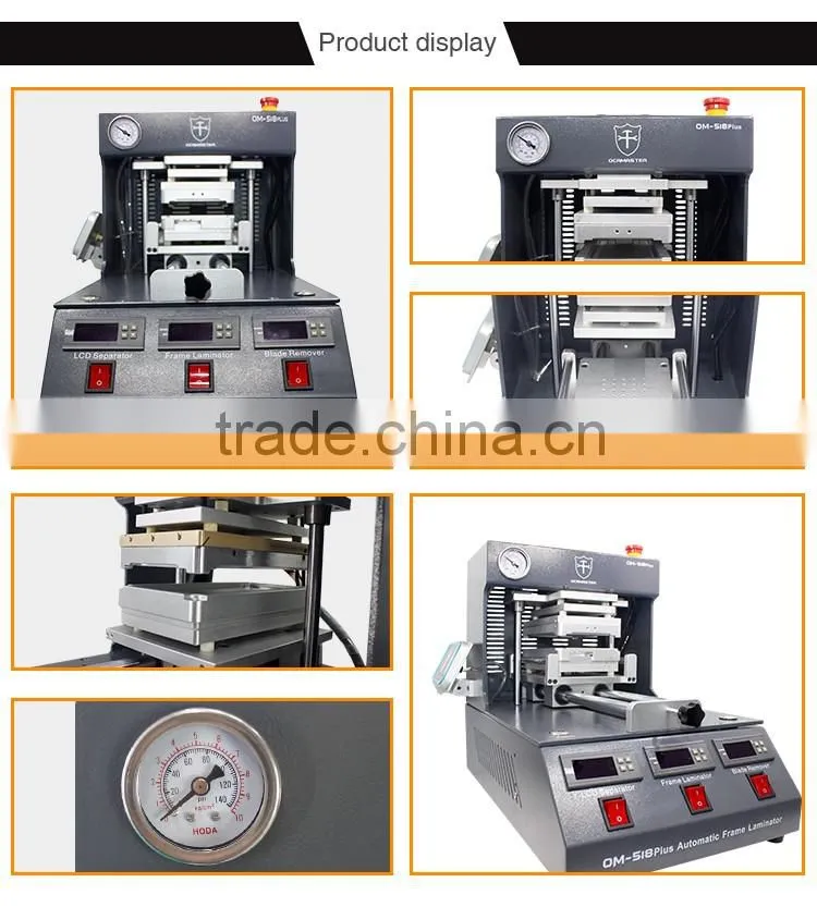 New Design Multi-functional 5 in 1 LCD Repair Machine With Compressor & Vacuum Pump & Independent Polarizer Remover