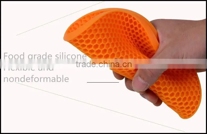 2016 new product heat resistant silicone pot holder
