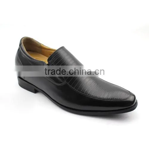 Nordic Style Wedding Dress Shoes Men / Elevator Height Increasing Shoes For Men / Loafers Shoes