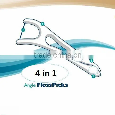 UHMWPE floss thread Dental Floss pick