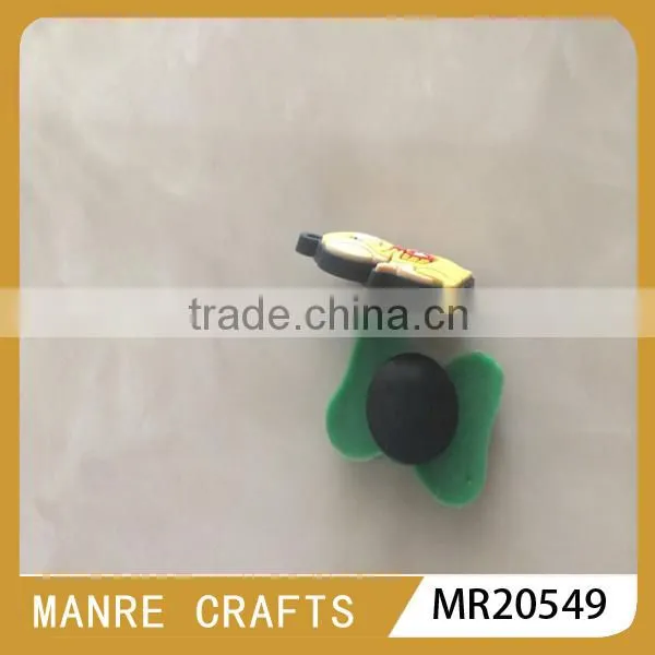 hot sale shoes decoration soft pvc /rubber Shoe Charm/ shoe buckle