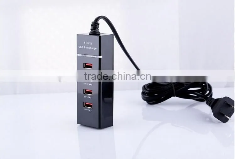4 USB Port Wall Charger, 4 USB Port Wall Charger With US/EU Plug, China Manufacturer