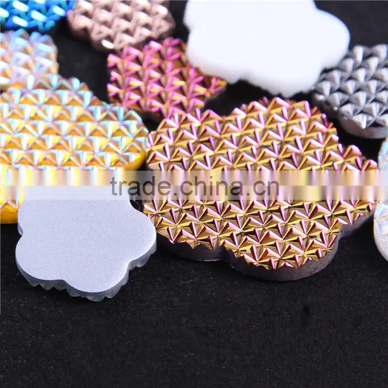 wholesale crystal conchos resin cabochon decorative resin panels price