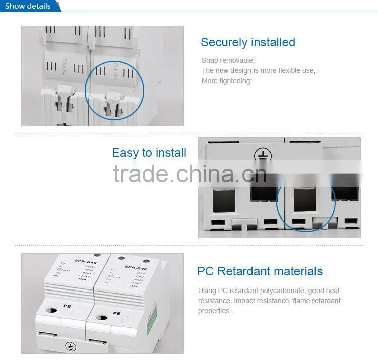 Saipwell Waterproof Three Phase Surge Protection Device
