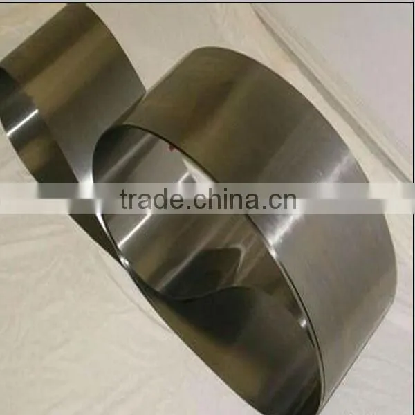 Price for titanium grade 5 alloy foil/strip 0.05mm