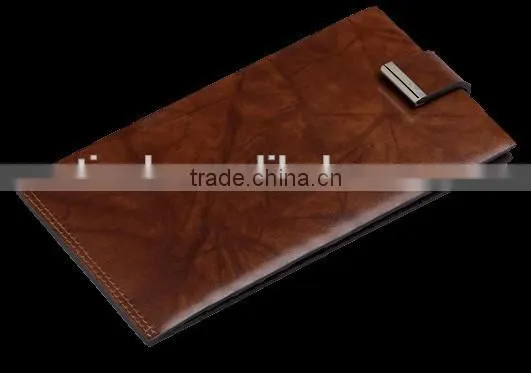 Promotional pu leather business card holder/custom name card holder
