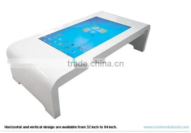 HD wifi interactive 42 inch multi touch screen table kiosk