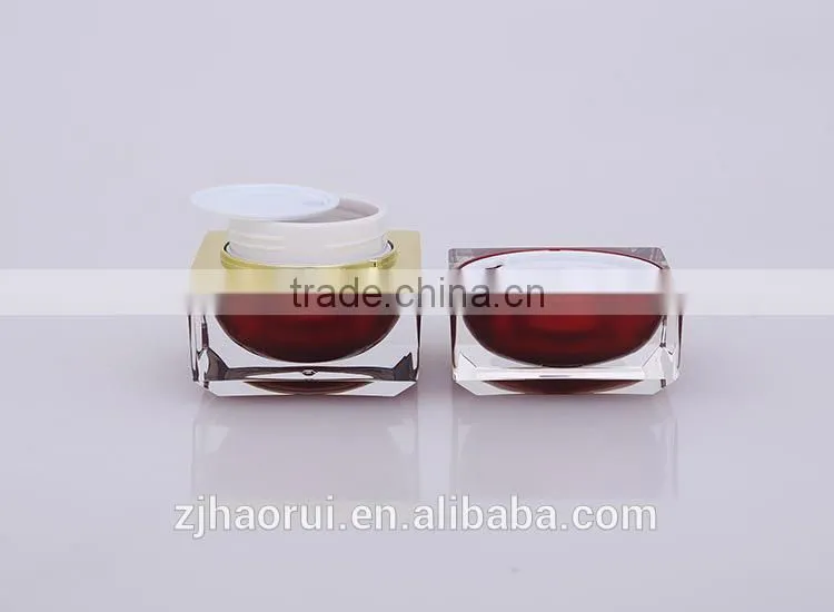 Hot Selling cream containers wholesale Acrylic Jar Luxury packaging bottles
