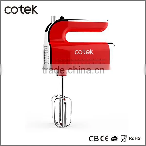 Europe dot design dough mixer and handblenders set colour red