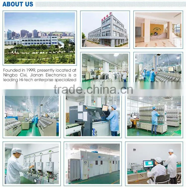 ISO9001 approved single phase electric meter