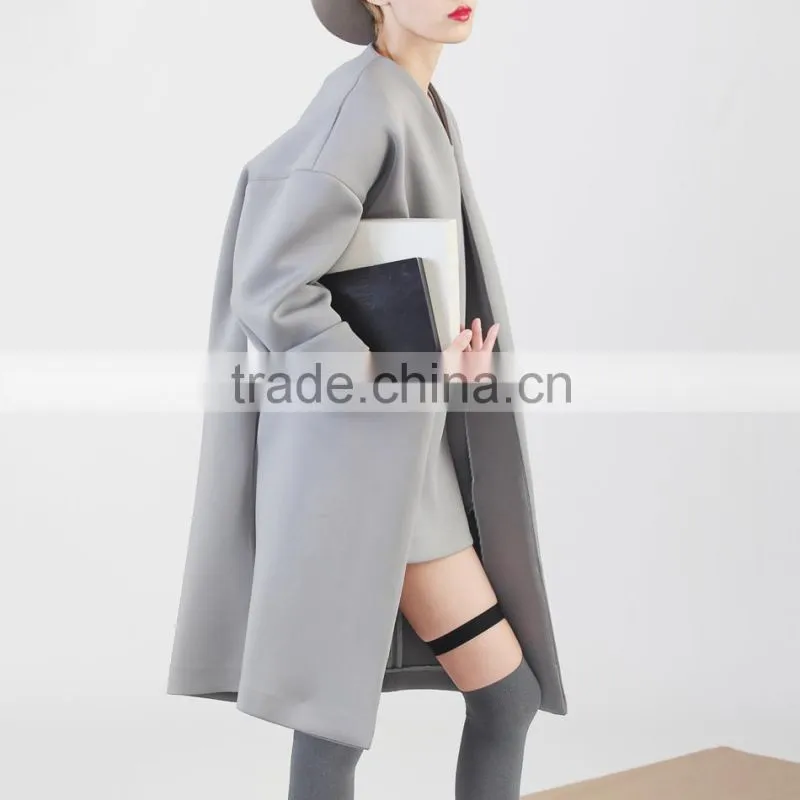 foiled polyester scuba fabric spandex fabric for ladies garment