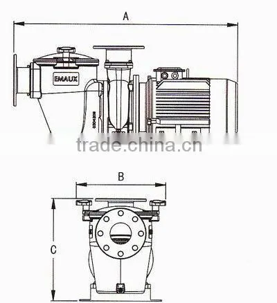 SE series swimming pool water pump