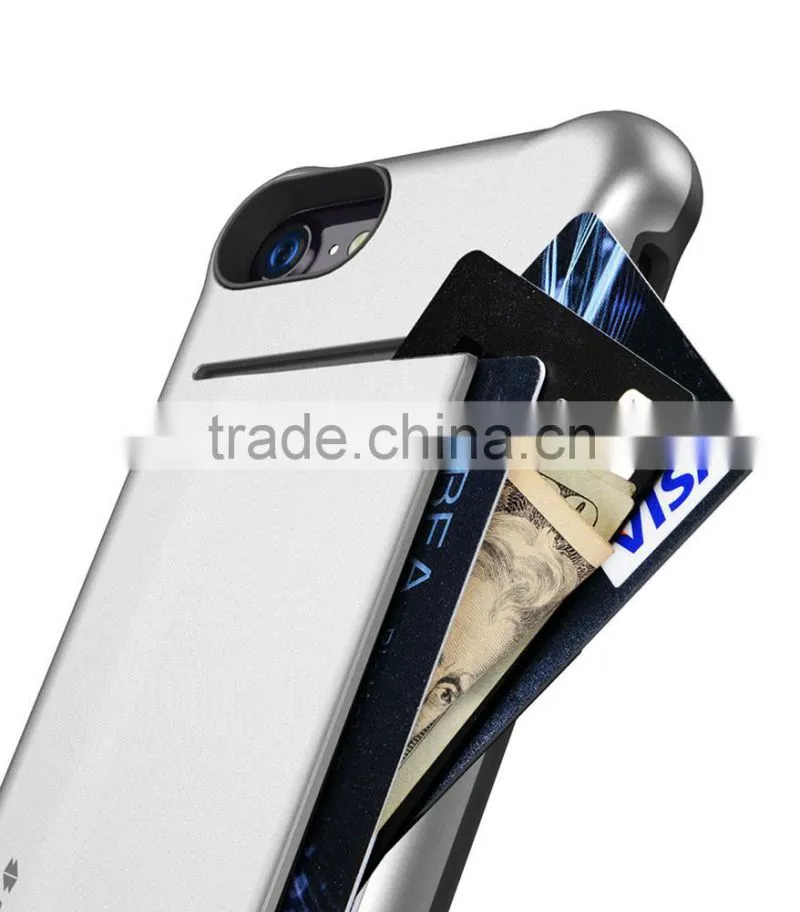 New Popular Back Card Mobile Phone case Double Layer case for Apple iPhone 7 (4.7")