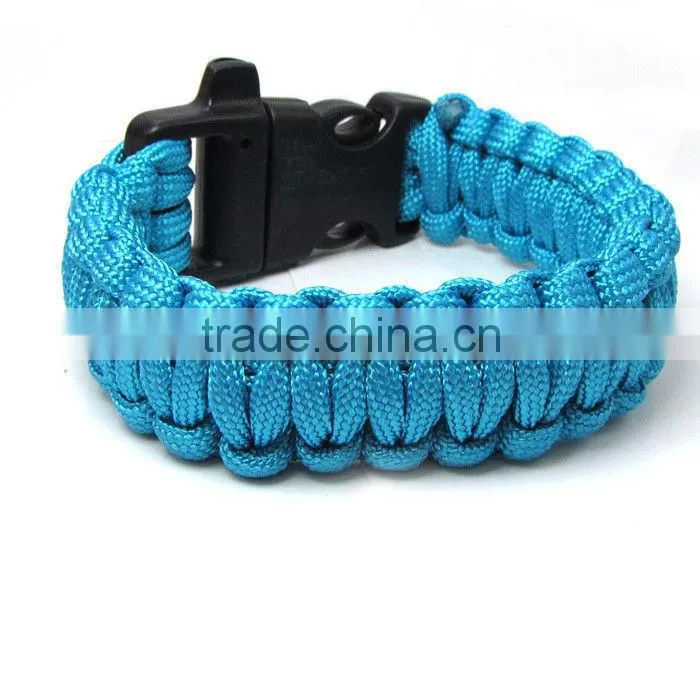 Promotion Outdoors self rescue paracord bracelet survival bracelets