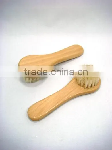 Wooden Nail Tip Cleaning Brush For File Manicure & Pedicure Tool