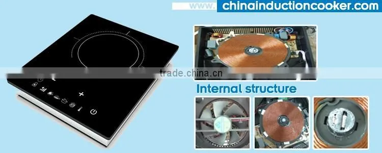 2016 Fashion Digital Touch Control 2000w Portable Induction Cooktop