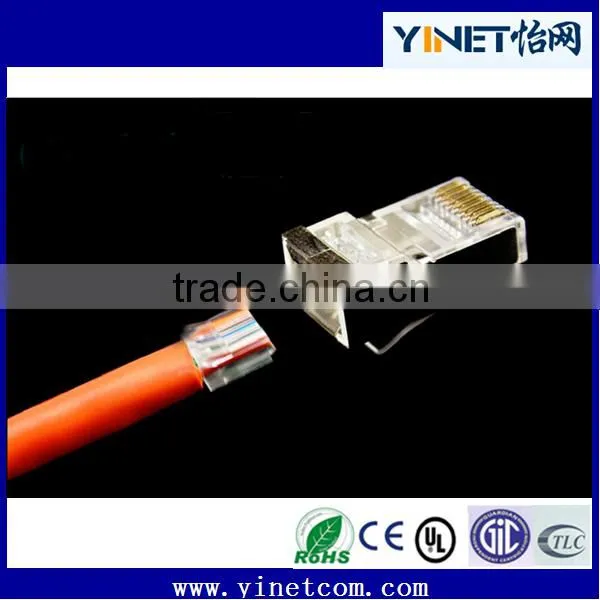 STP CAT6 shielded RJ45 modular plug Guangzhou supplier