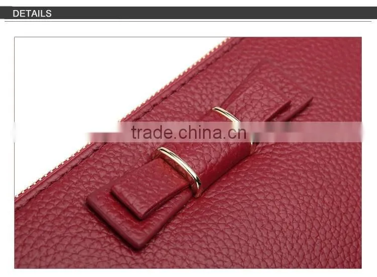 Lining Fabric Wallet Women Leather Wallet Ladies Wallet Wholesale