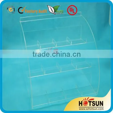 Clear acrylic plate stand